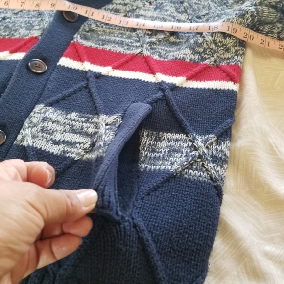 Vintage Tommy Hilfiger | Flag Nordic Cardigan - Picture 5 of 9